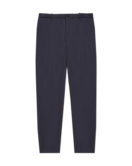 Incotex Blue Casual Trousers With Belt Loops for men