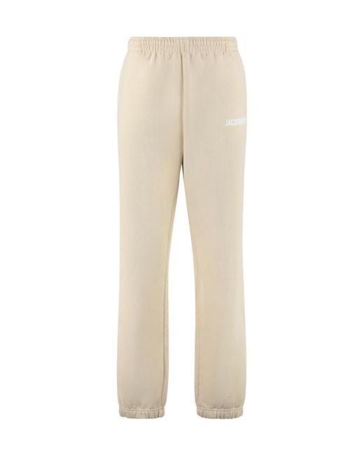 Jacquemus Natural Logo Sweatpants for men
