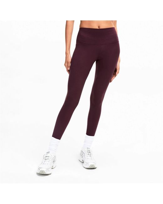 Varley Purple High-Waisted Leggings