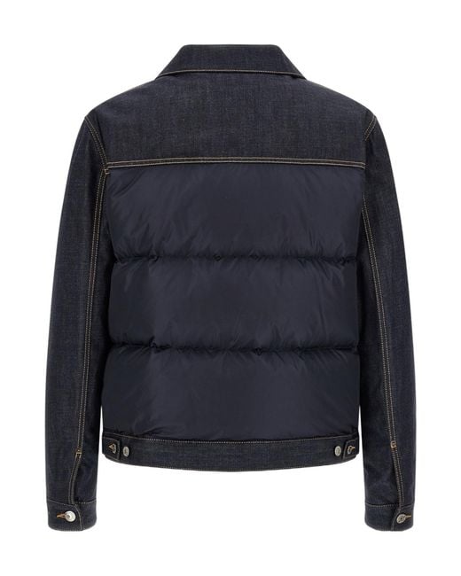 DSquared² Blue Long-Sleeve Casual Jacket for men