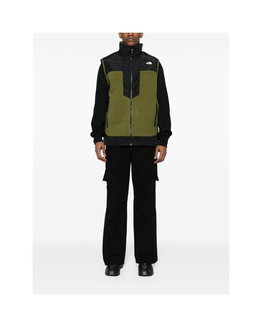 The North Face Green Fleeski Y2K Vest Jacket for men