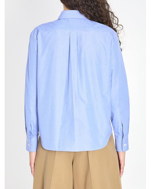Céline Blue Relaxed Shirt