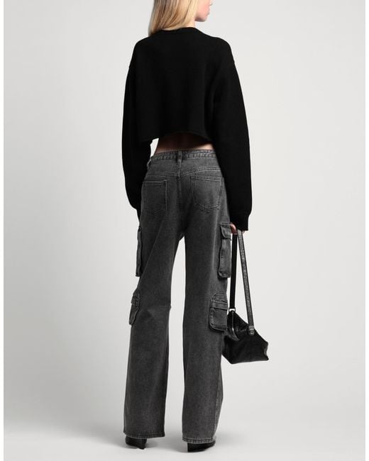 Dolce & Gabbana Black Crew Neck Knit Sweater