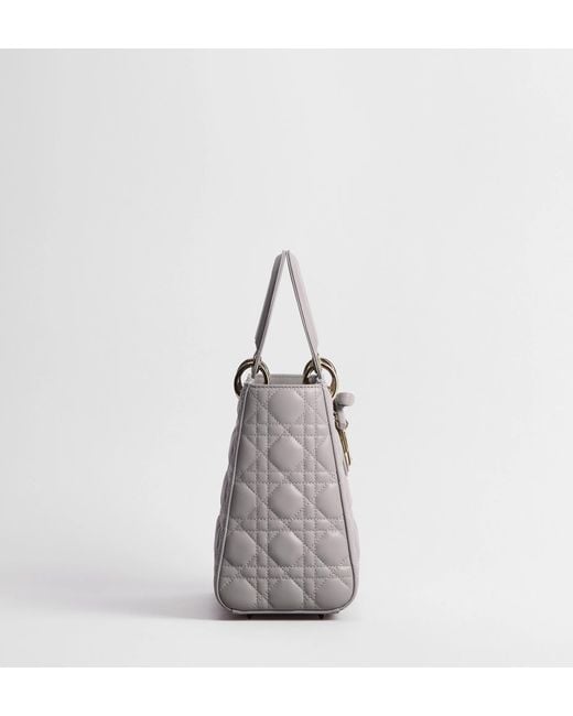 Dior Gray Medium Lady Bag