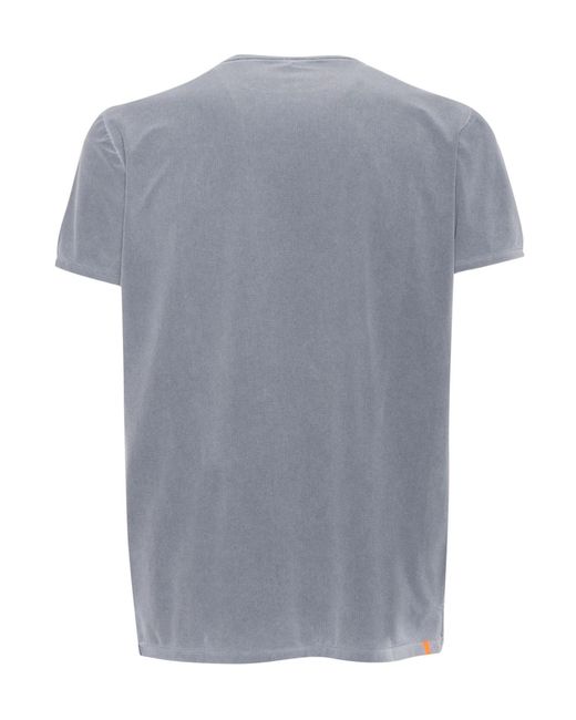 Rrd Gray Logo-Detailing T-Shirt for men