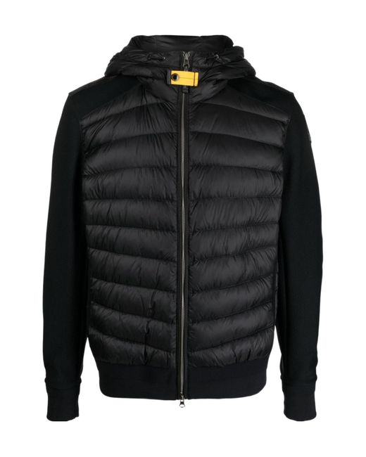 Parajumpers Black Down Jackets for men