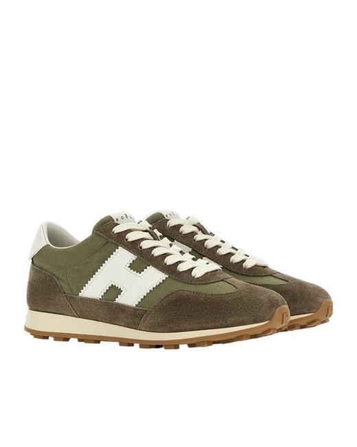 Hogan Green Sneakers Athletic