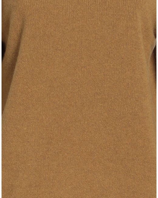 Max Mara Brown Minimalist Knit Sweater