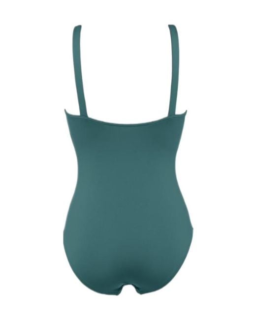 Eres Green Inspiring Scoop-Neck Swimsuit