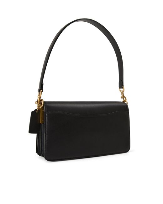 COACH Black Simple Single-Shoulder Bag