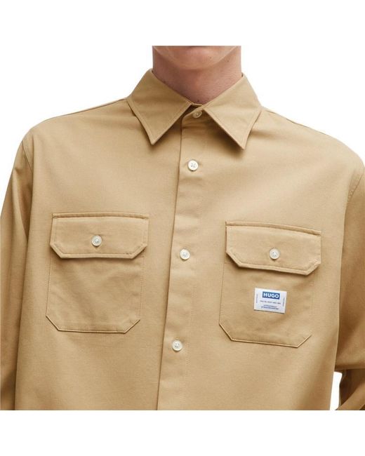 Boss Natural Long-Sleeved Shirt for men