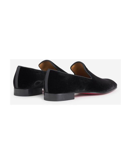 Christian Louboutin Black Dandelion Loafers for men