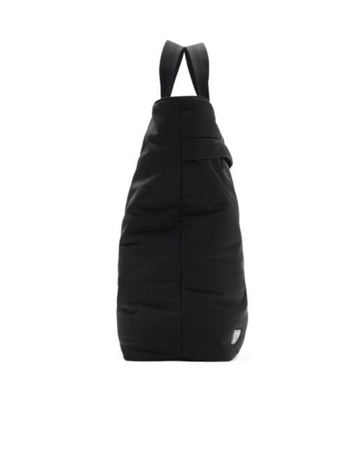 Burberry Black Shielf Logo Plaque Tote Bag for men