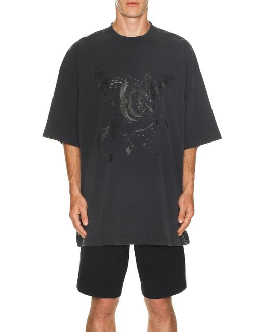 Vetements Black Short-Sleeved T-Shirt for men
