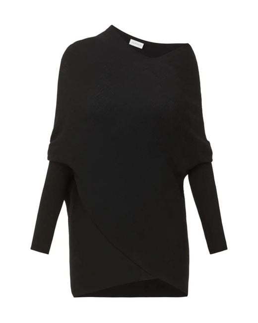 P.A.R.O.S.H. Black P.A.R.O..H. Leila Long Sleeve Jumper