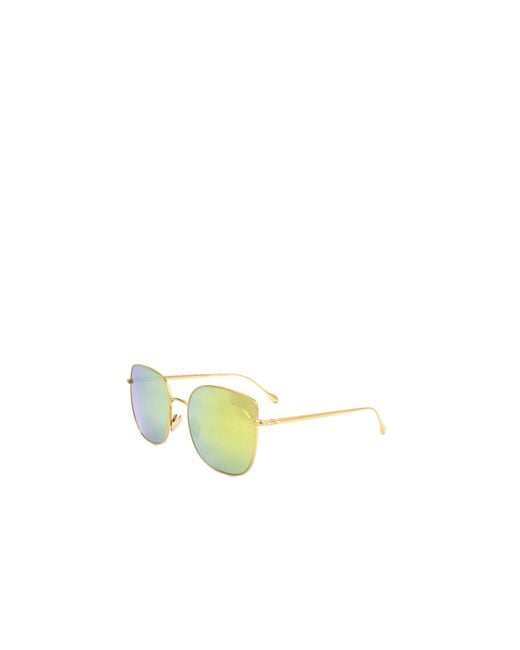 Isabel Marant Yellow Square Frame Sunglasses
