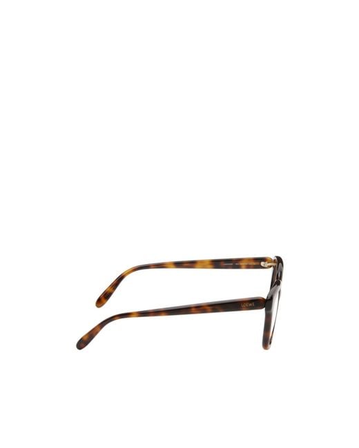 Loewe White Square-Frame Glasses