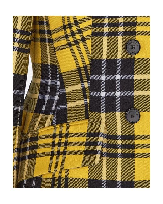 Dior Yellow Fitted Jacket