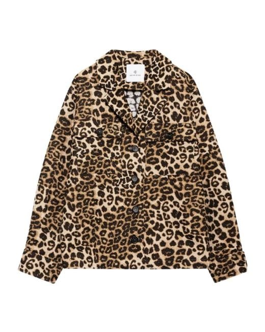 Anine Bing Brown Anine Flynn Jacket Ld61
