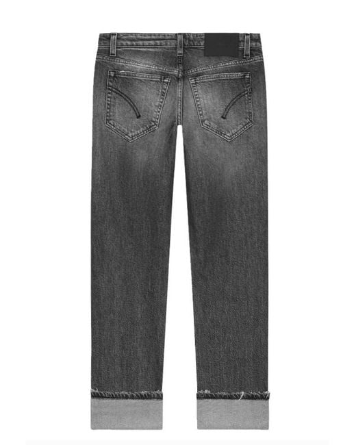 Dondup Gray Coco Slim-Fit Jeans