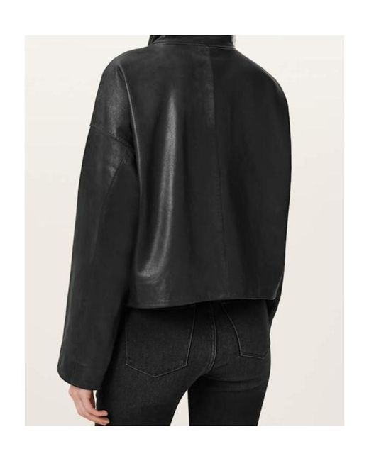 AllSaints Black Ryder Jacket