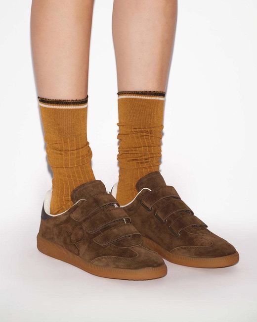 Isabel Marant Brown Beth Sneakers