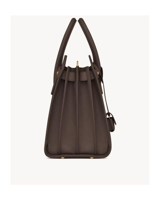 Saint Laurent Brown Bag Sac De Jour Small