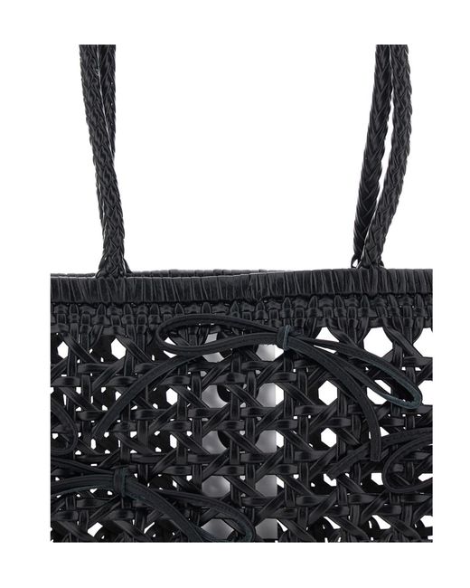OSOI Black Biscuit Shopper Bag
