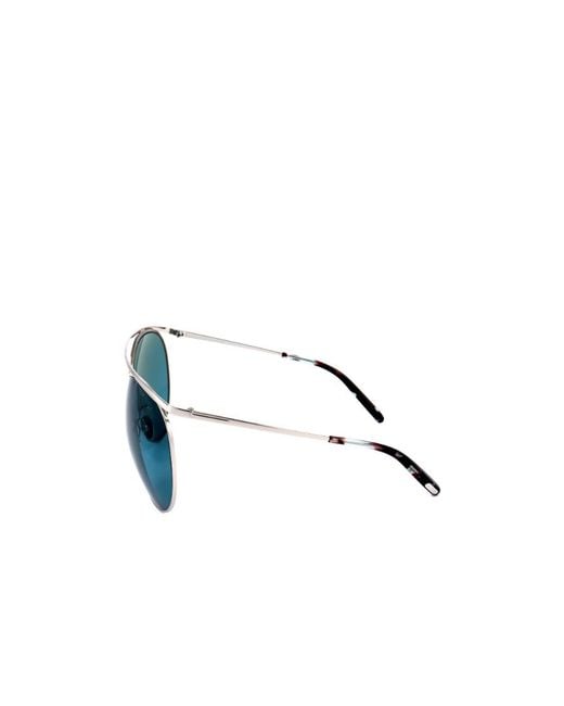 Tom Ford Blue Logo Sunglasses