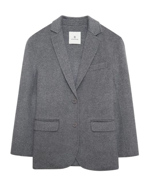Anine Bing Gray Quinn Blazer