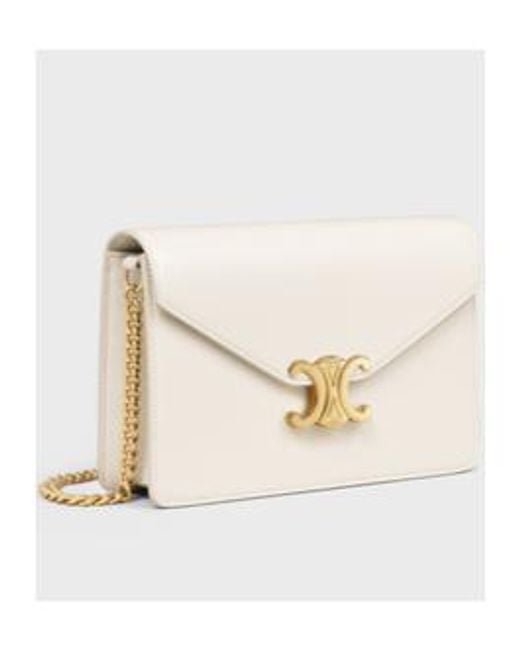 Céline Natural Wallet On Chain Margo