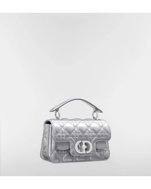 Dior Gray Mini Jolie Shoulder Bag
