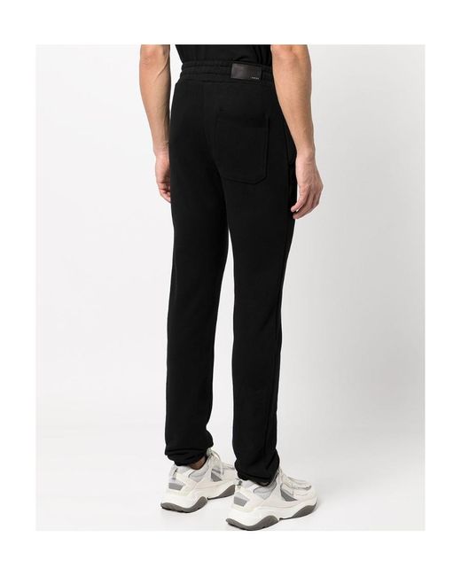 Amiri Black Slim-Cut Track Pants for men