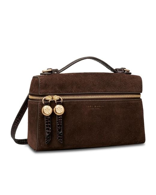 Tory Burch Brown Top-Handle Shoulder Bag