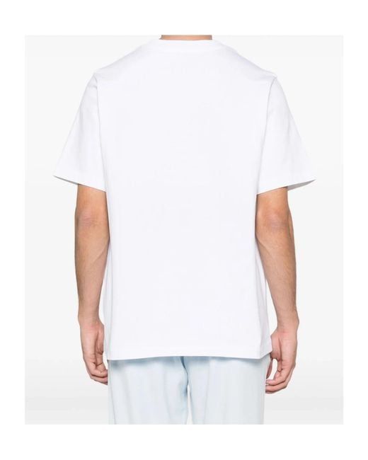 Casablanca White Tennis Club Beyond Destiny Short Sleeve T-Shirt for men