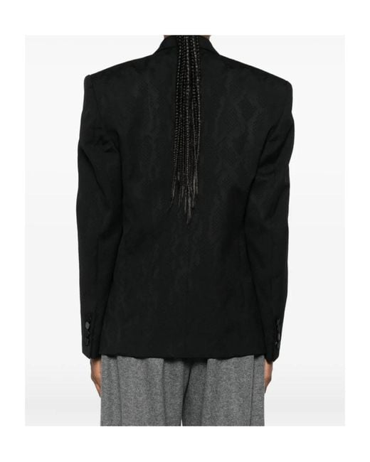 Stella McCartney Black Double Breasted Tailored Blazer
