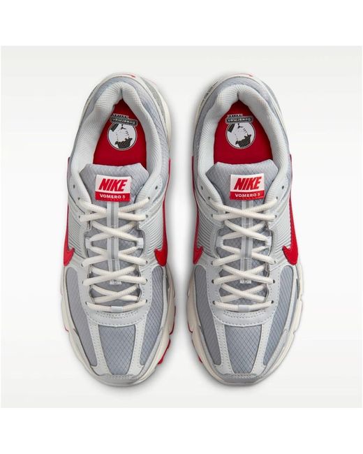 Nike Gray Zoom Vomero 5 Trainers for men