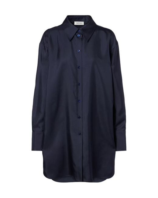 Rohe Blue Long Sleeve Shirt