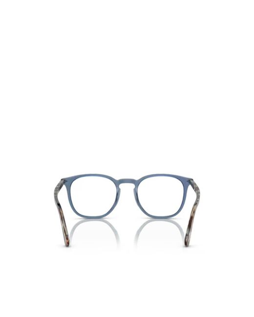 Persol White Round-Frame Glasses for men