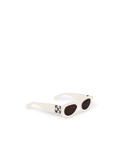 Off-White c/o Virgil Abloh White Rectangular Sunglasses for men