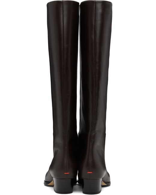 Aeyde Black Medea High Boots