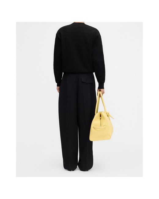 Jacquemus Black Belt Loops Slacks for men