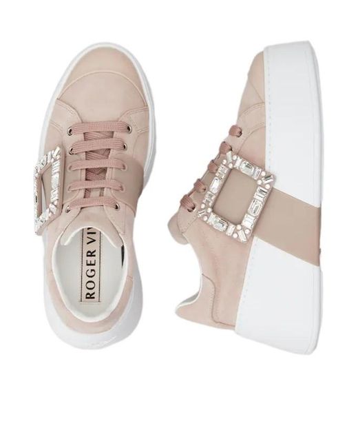 Roger Vivier Multicolor Viv' Skate Sneakers