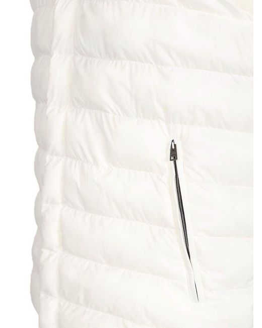 Herno White Quilted Down Jacket for men
