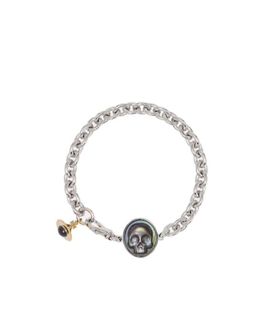 Vivienne Westwood Metallic Jed Bracelet for men