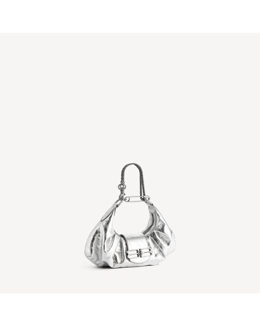 Balenciaga Pamela Metallic Shoulder Bag