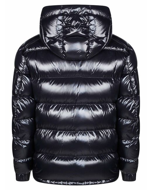 Herno Blue Zip-Up Hooded Jacket for men