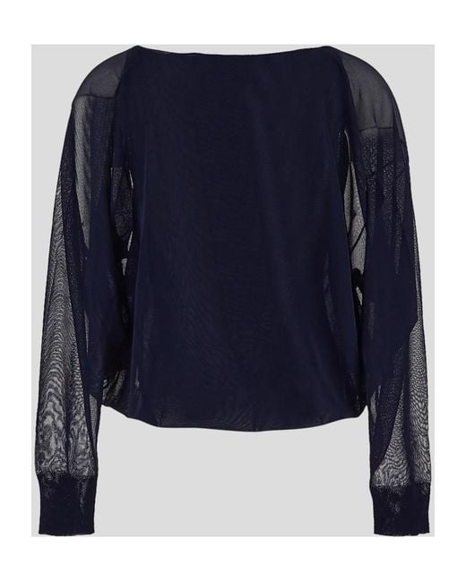 Alaïa Blue Sweaters