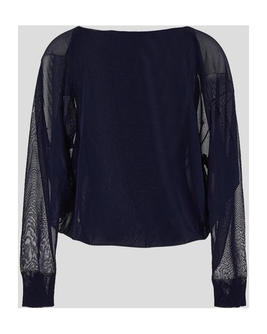 Alaïa Blue Sweaters