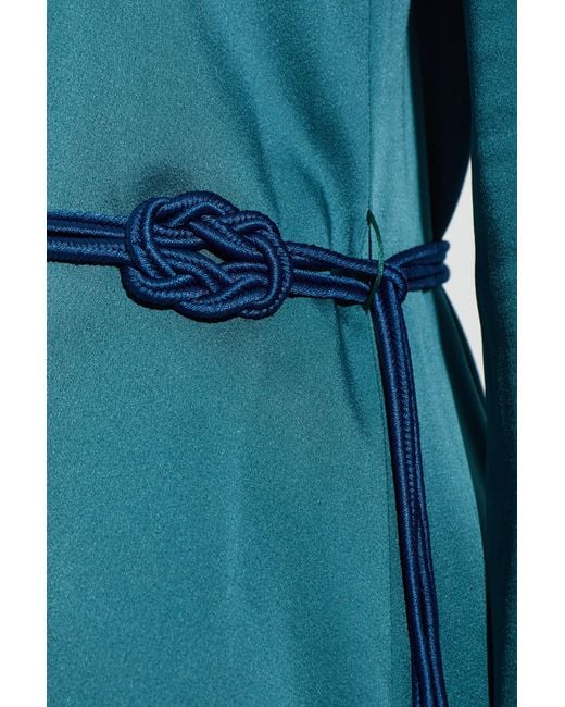 Forte_forte Blue Long-Sleeved Dress